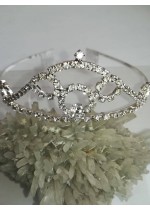 Красива тиара за коса с белгийски кристали- Princess Dianne